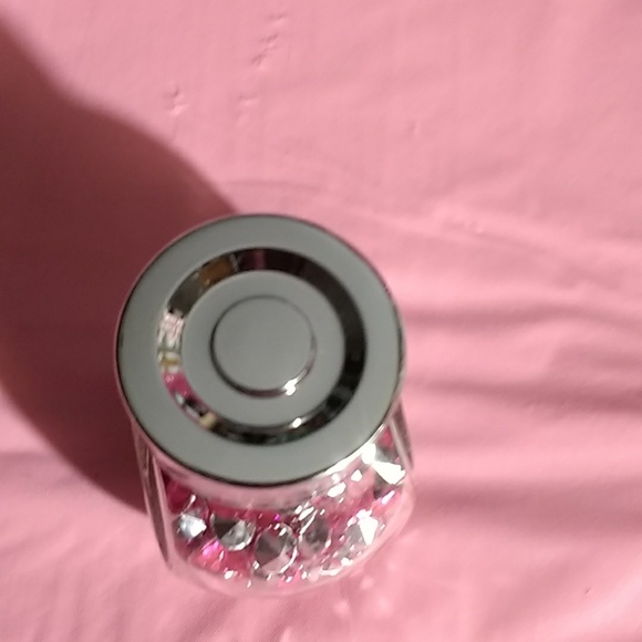 Breast Cancer Awareness Pink Rhinestones Gem 1.05 oz Keepsake Bottle Jar… - Picture 6 of 12